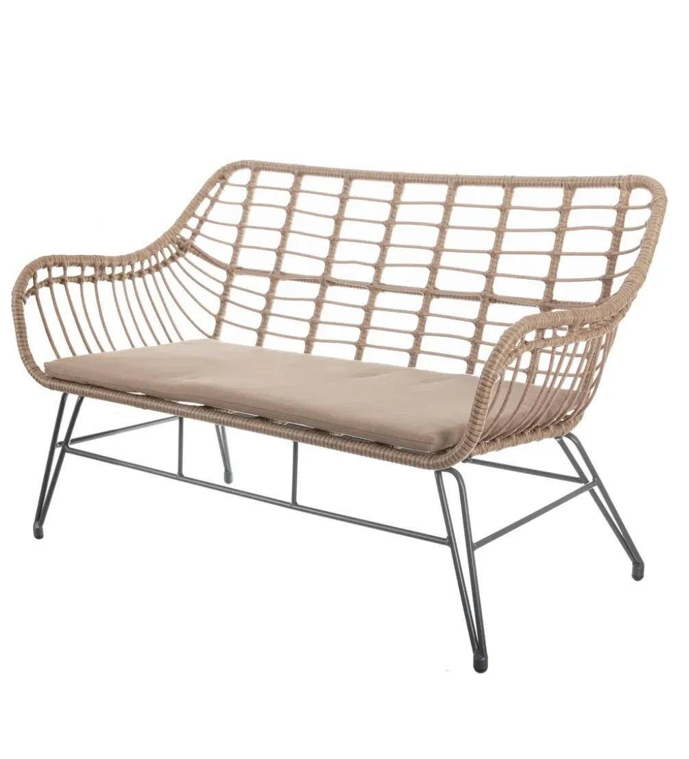 Sofa ogrodowa ARIKI 121 cm naturalna