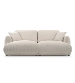 Sofa RABETASO 191 cm terakota