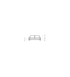 Sofa rozkładana GLOSSY 223 cm z funkcją spania