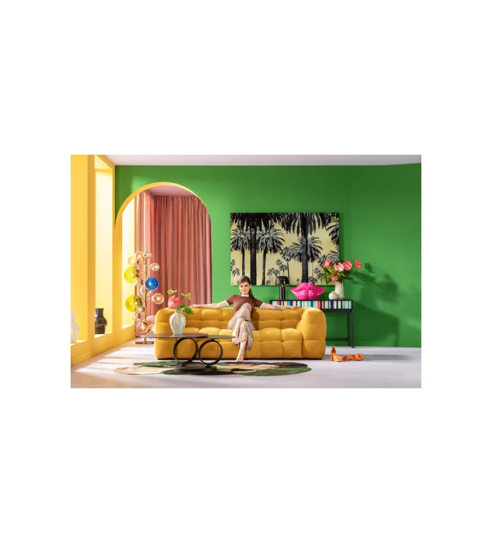 Sofa SALMANCA 240 cm żółta