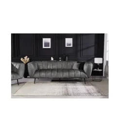 Sofa Scarlett 225 cm szara