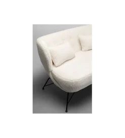 Sofa Snow 234 cm Bouclé biała
