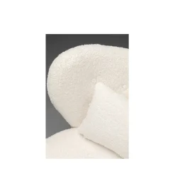 Sofa Snow 234 cm Bouclé biała