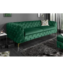 Sofa SOFIJA 240 cm szmaragdowa zieleń