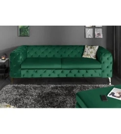 Sofa SOFIJA 240 cm szmaragdowa zieleń