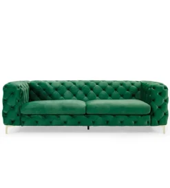 Sofa SOFIJA 240 cm szmaragdowa zieleń