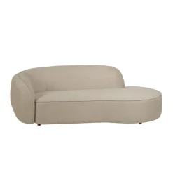 Sofa YAK 2-osobowa 120 cm kasztan