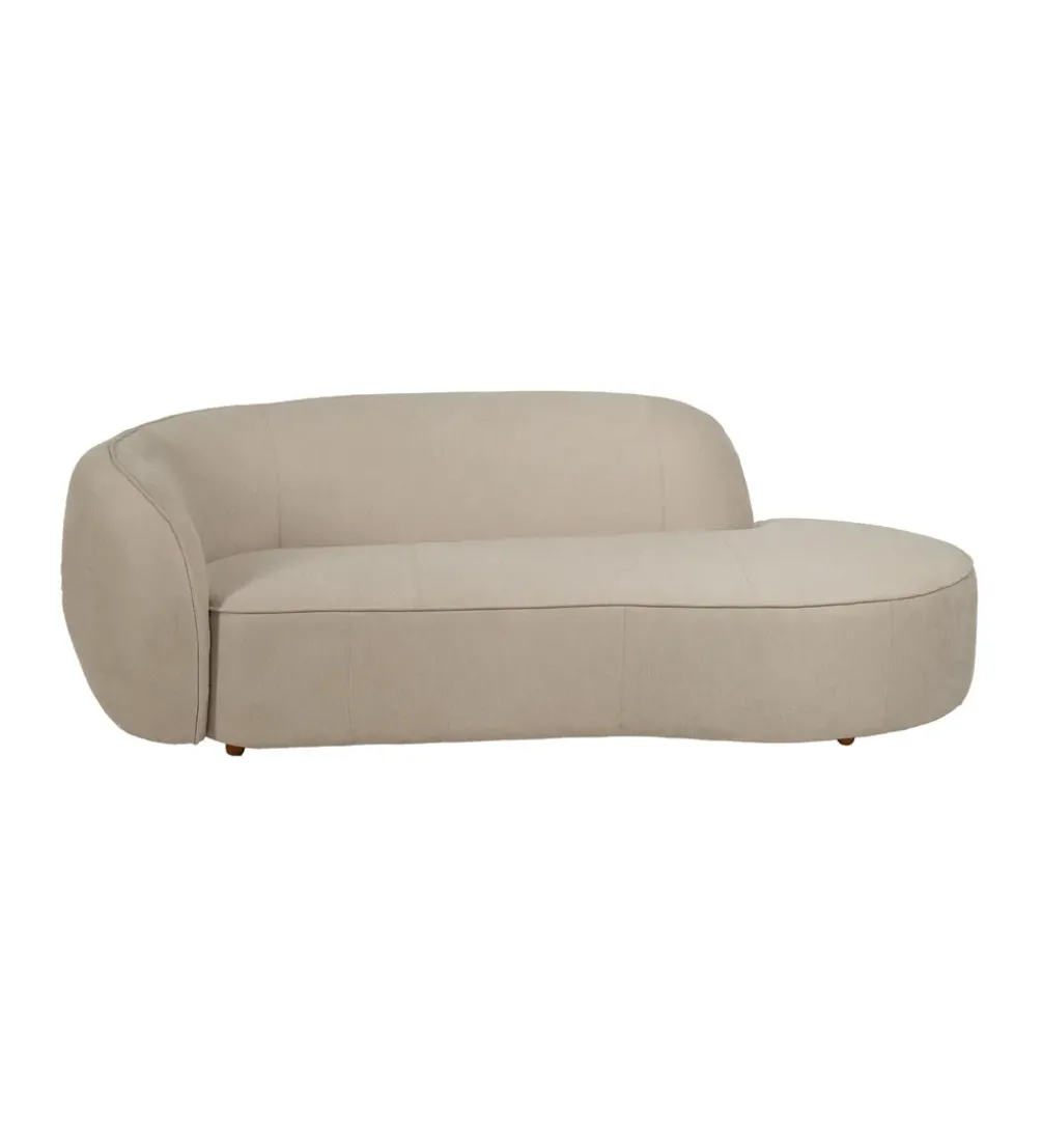 Sofa YAK 2-osobowa 120 cm kasztan