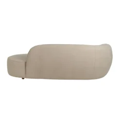 Sofa YAK 2-osobowa 120 cm kasztan