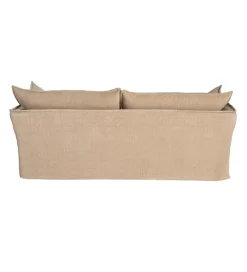 Sofa ZAPLASO 221 cm beżowa
