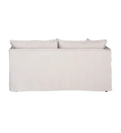 Sofa ZAPLASO 181 cm kremowa