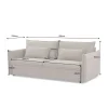 Sofa z funkcją spania APARTMENT 215 cm szara