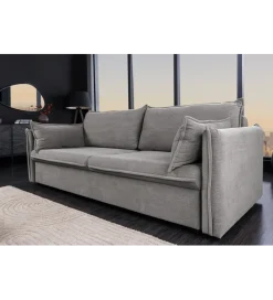 Sofa z funkcją spania APARTMENT 215 cm szara