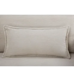 Sofa z funkcją spania APARTMENT 215 cm cord beżowy