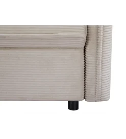 Sofa z funkcją spania APARTMENT 215 cm cord beżowy