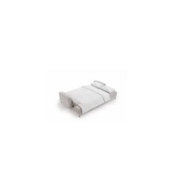 Sofa z funkcją spania PARIS 222 cm taupe/szary