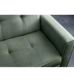 Sofa z funkcją spania SMART 180 cm cord zielony