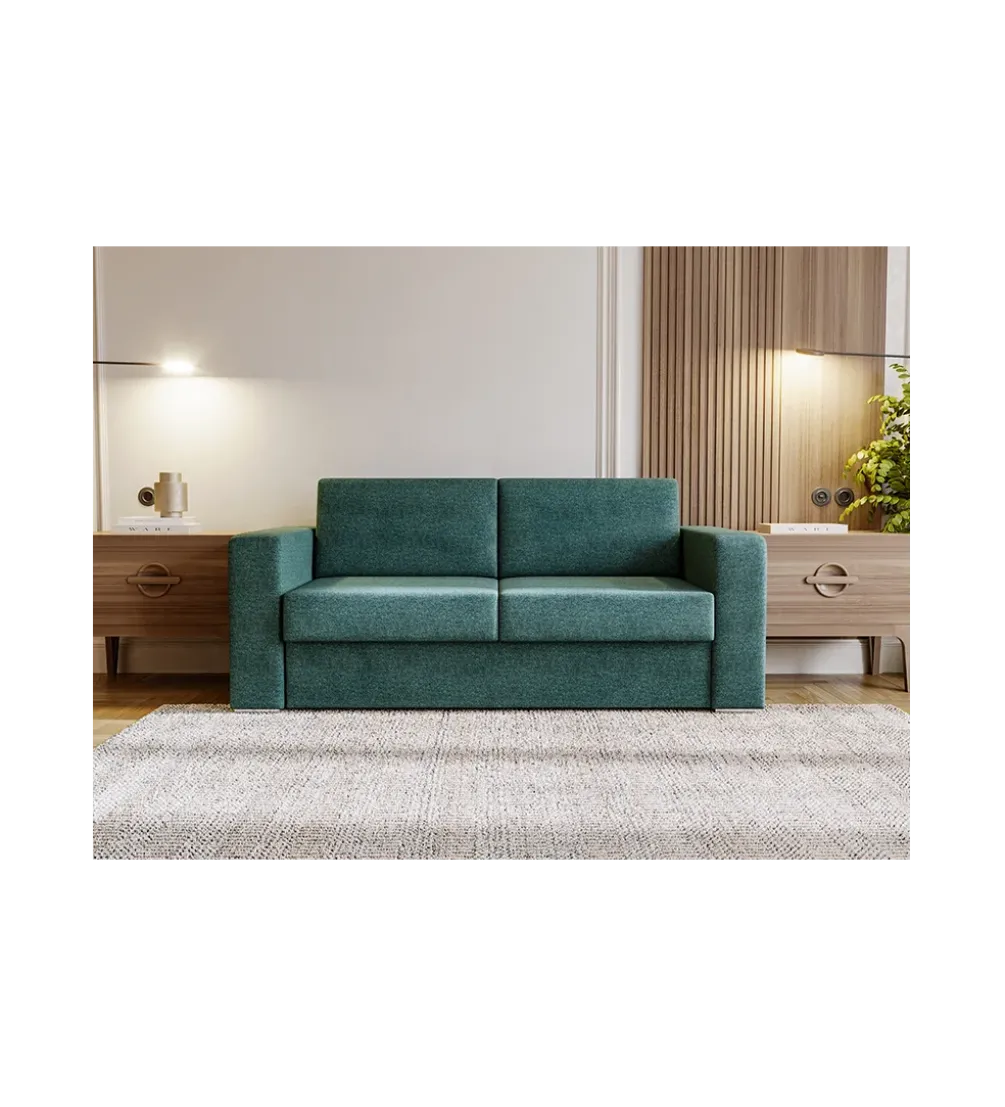 Sofa z włoskim stelażem SOUL 218 cm z funkcją spania
