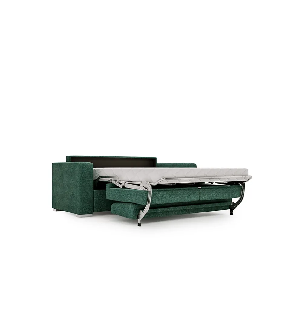 Sofa z włoskim stelażem SOUL 218 cm z funkcją spania