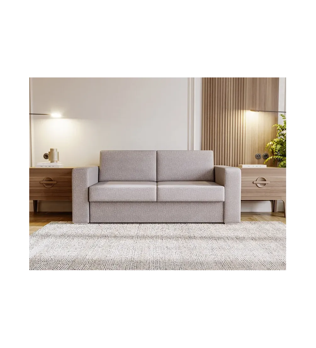 Sofa z włoskim stelażem SOUL 218 cm z funkcją spania