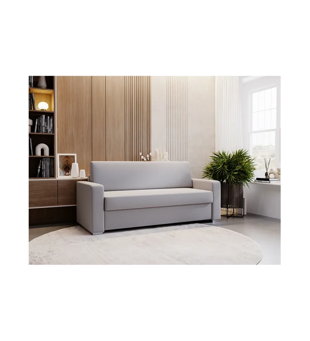 Sofa z włoskim stelażem SOUL ONE 218 cm z funkcją spania