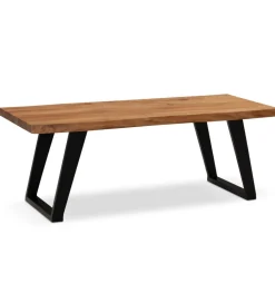 Solik kawowy FRIGI 120 cm drewno akacja