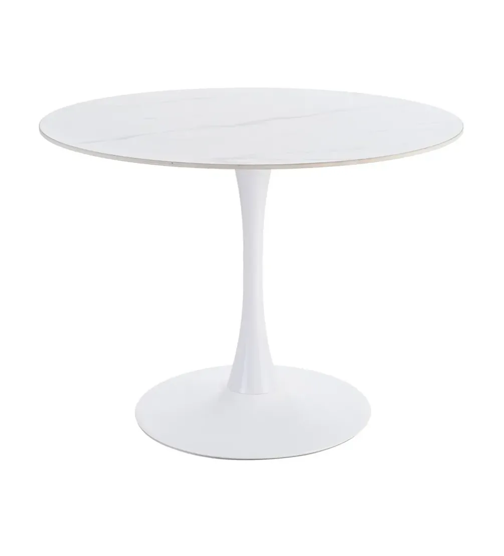Stół AGAT 100 cm biały