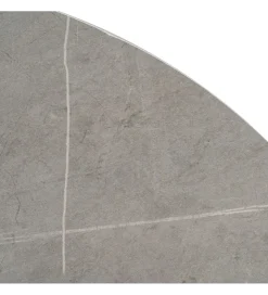 Stół AGAT 100 cm biały szary blat