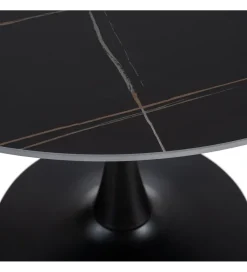 Stół AGAT 100 cm czarny
