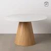 Stół ARPYK 120 cm naturalny blat ceramika