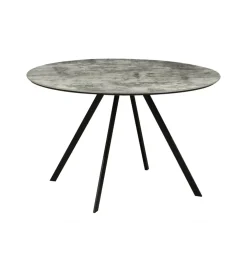 Stół ATELIER 120 cm kolor naturalnego kamienia szary