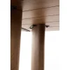 Stół AYMARA 220 cm drewno akcja brązowy
