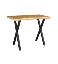 Stół barowy WILD 120 cm wygląd naturalnego dębu