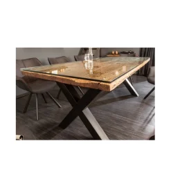 Stół  Barracuda X 220 cm drewno teak