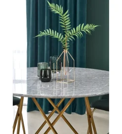 Stół Bonello 120 cm w optyce szarego marmuru