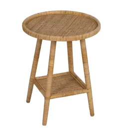 Stół BYMYS 45 cm ratan naturalny