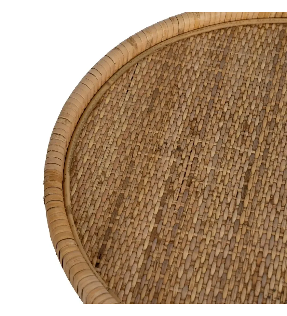 Stół BYMYS 45 cm ratan naturalny