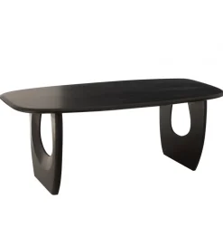 Stół CAVE 200 cm drewno mango czarny