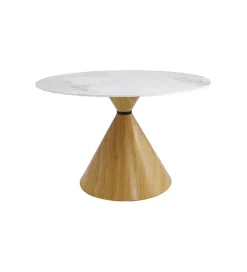 Stół CONO 120 cm ceramika naturalny