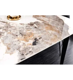 Stół DYLAN  180 cm ceramika w optyce marmuru