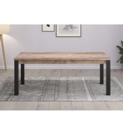 Stół EMILE 200 cm w optyce dąb tytoniowo-brązowy