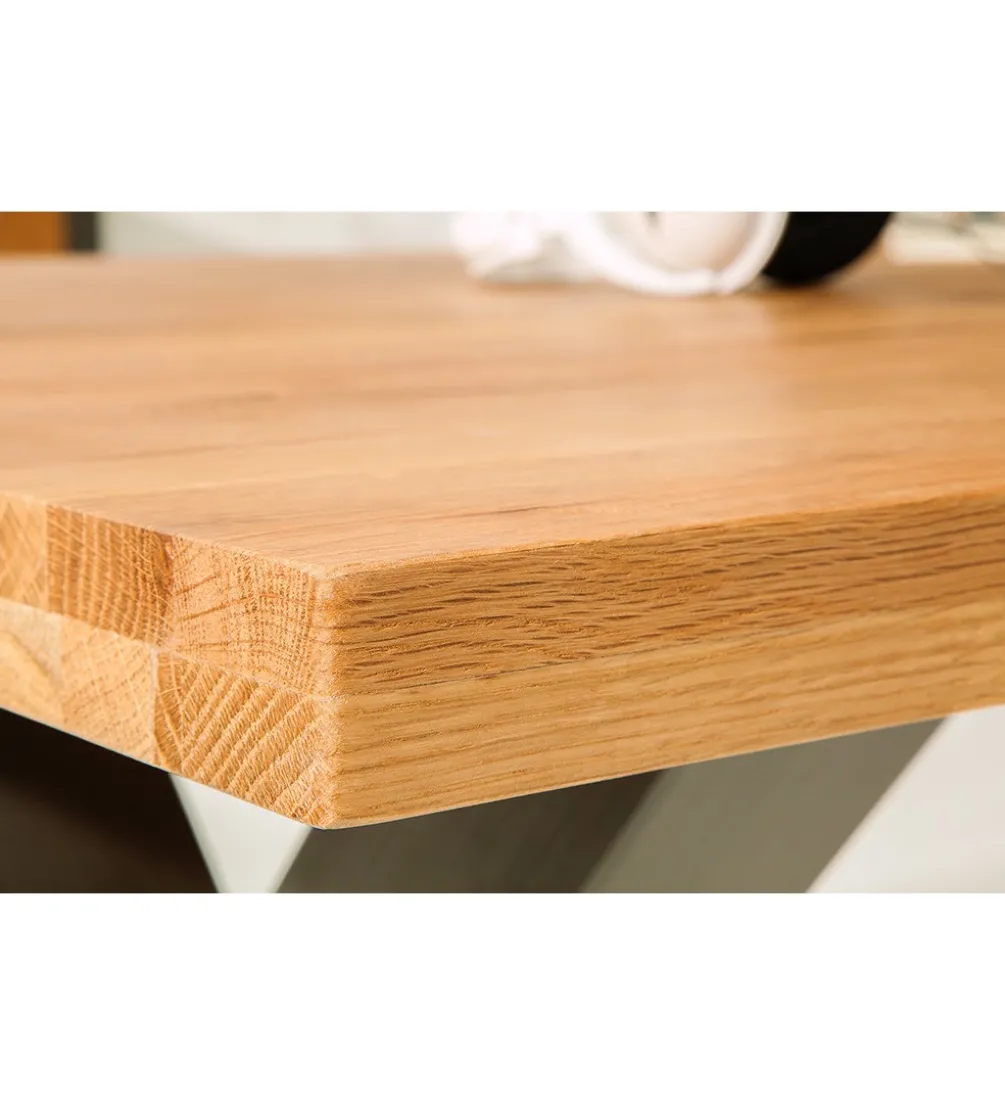Stół FACTORY 200 cm Thor drewno dębowe