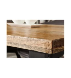 Stół Factory Iron Craft 200 cm drewno Mango