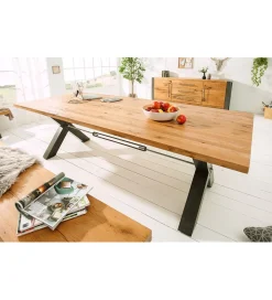 Stół FACTORY Thor 240 cm drewno dąb dziki
