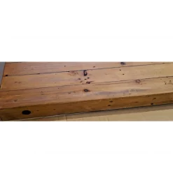 Stół FACTORY Thor 200 cm drewno sosna brąz