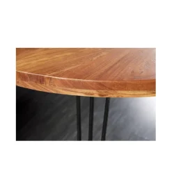 Stół GEDREZ 120 cm drewno akacja