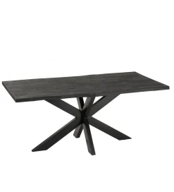 Stół GERARD 180 cm drewno mango czarny