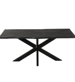 Stół GERARD 180 cm drewno mango czarny