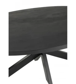 Stół GERARD 210 cm drewno mango czarny