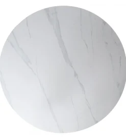 Stół HERE 120 cm ceramiczny blat biały